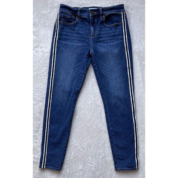 Loft Modern Skinny Side Stripe Slim Pocket Jeans, Size 26/2 - Picture 10 of 16